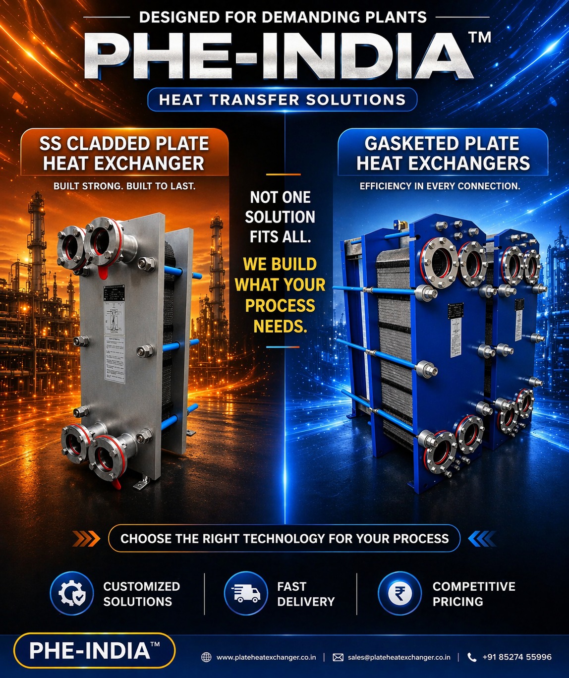 PHE-INDIA plate heat exchanger manufacturing and production facility photo 4