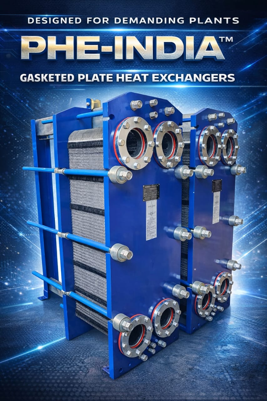 PHE-INDIA plate heat exchanger manufacturing and production facility photo 5