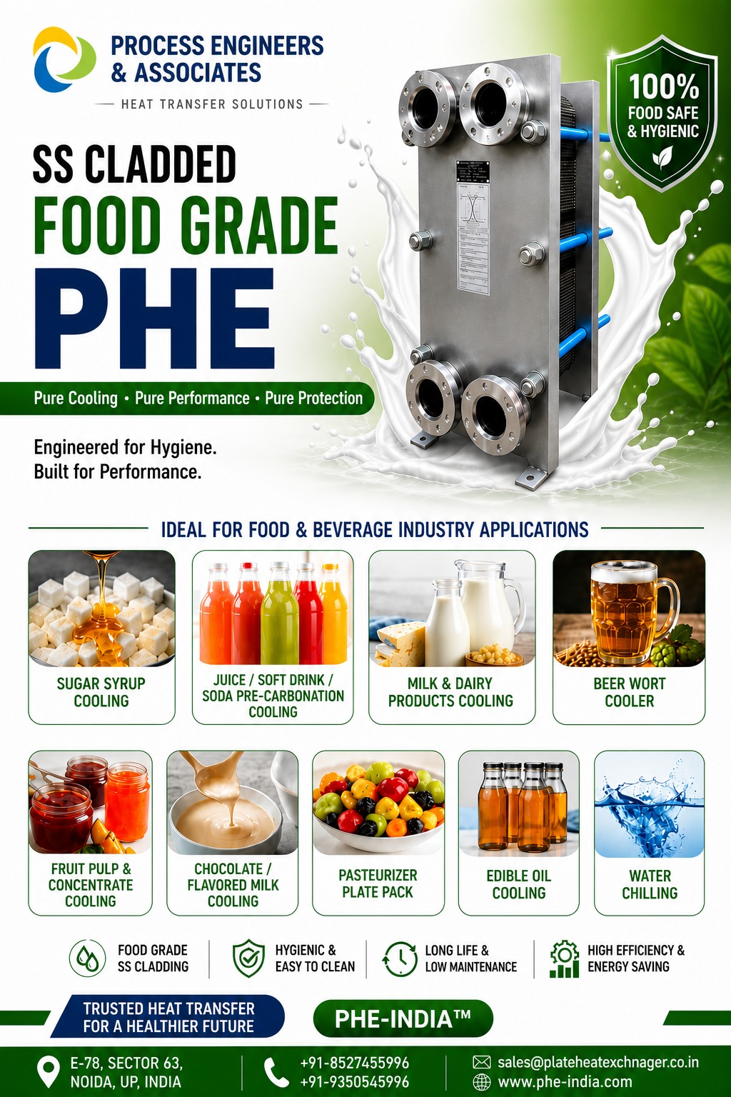 PHE-INDIA plate heat exchanger manufacturing and production facility photo 6