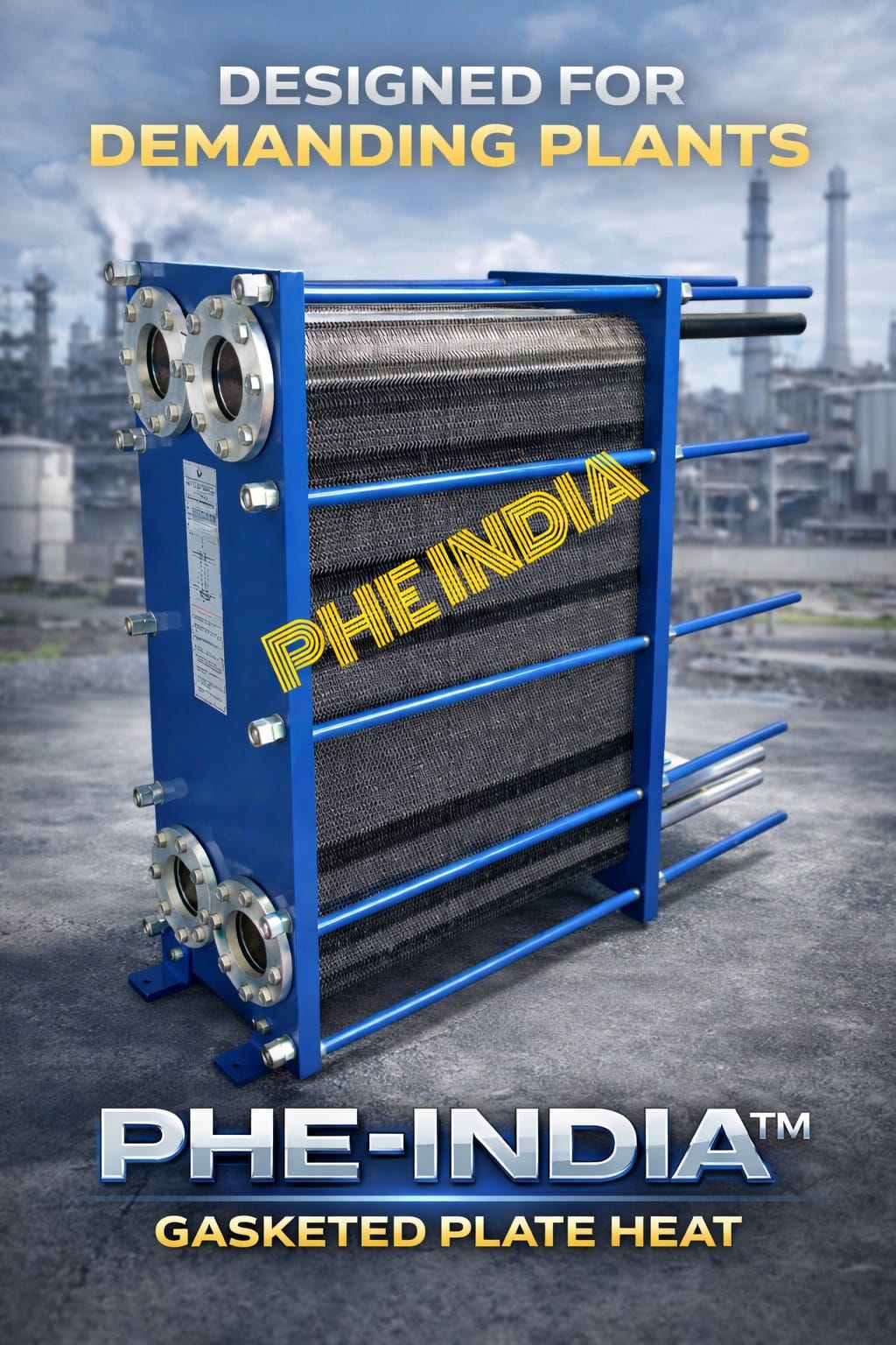 PHE-INDIA plate heat exchanger manufacturing and production facility photo 8