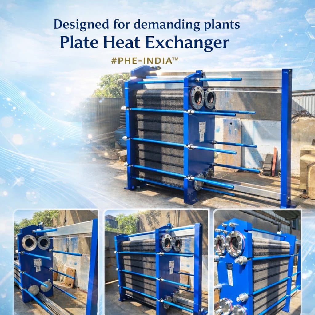 PHE-INDIA plate heat exchanger manufacturing and production facility photo 12