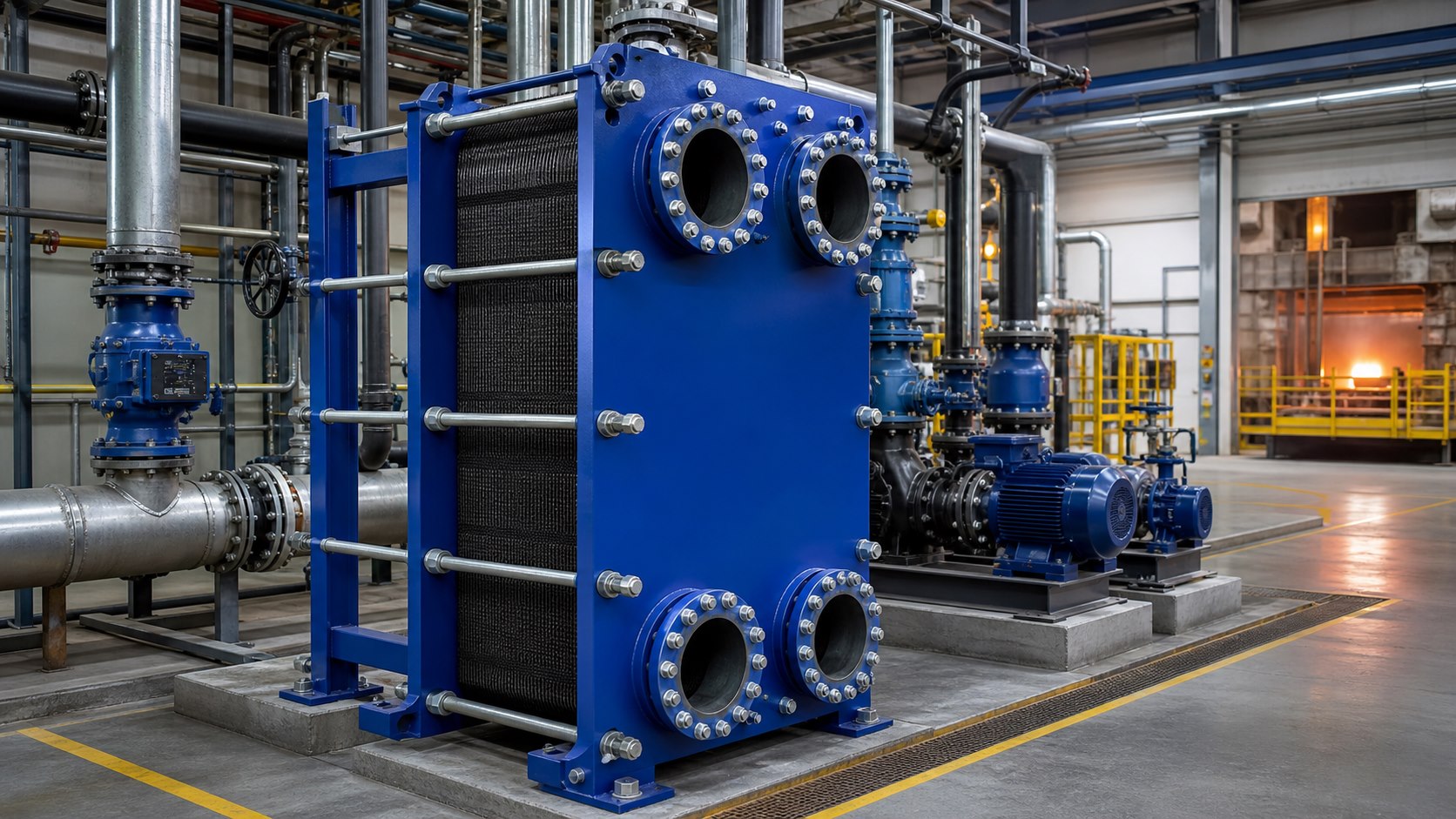 Heavy-duty Industrial plate heat exchanger