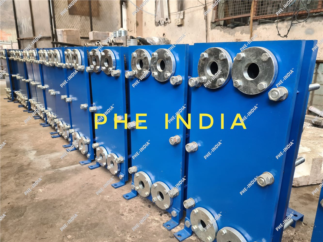 Food grade plate heat exchanger manufactured in India