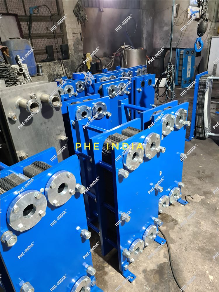 Plate heat exchanger production batch